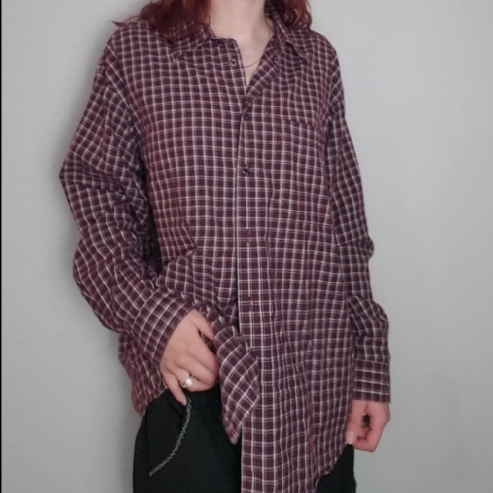 Oversized flannel